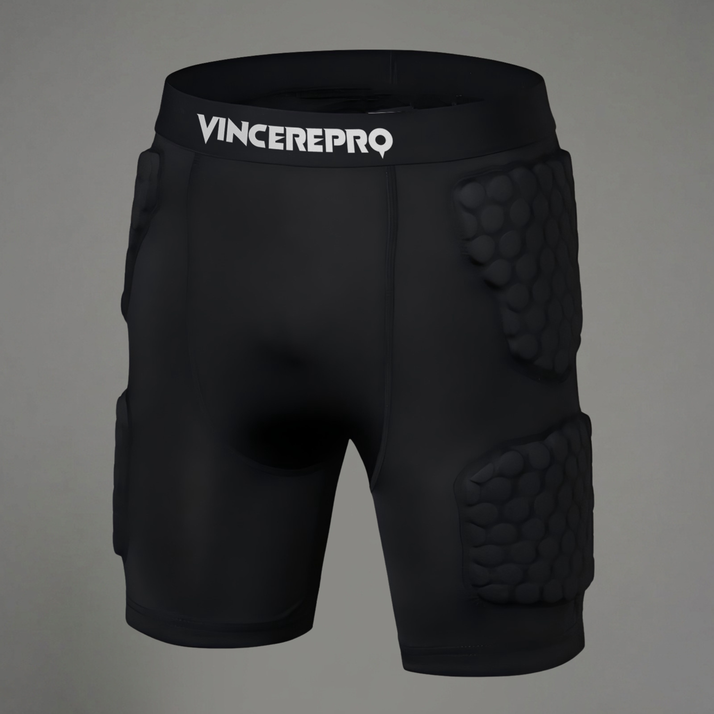 VincerePro zaščitne podhlače črne z zaščito bokov in stegen