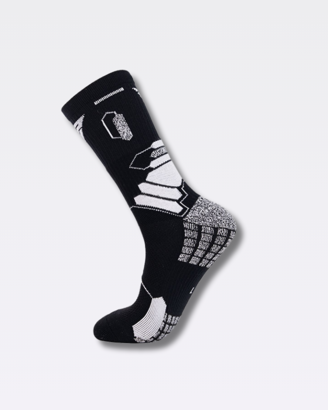 Protizdrsne nogavice PREMIUM GRIP - Črne