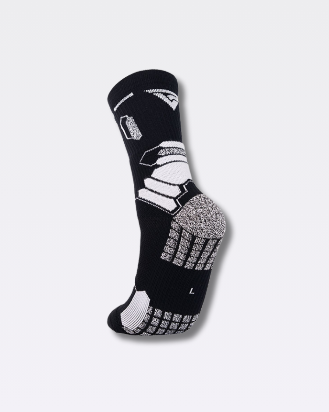 Protizdrsne nogavice PREMIUM GRIP - Črne