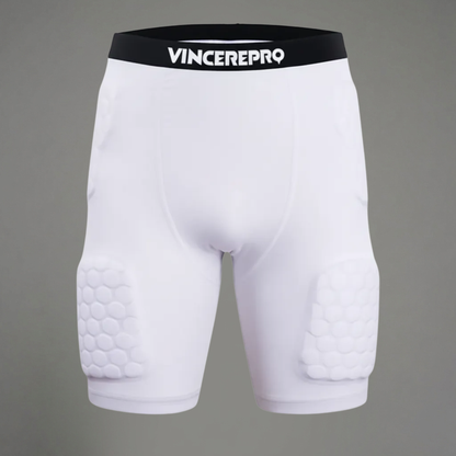 Kratke podhlače z zaščito - Bele
