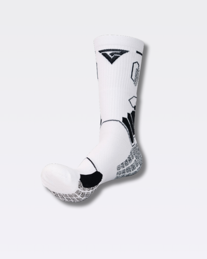 Protizdrsne nogavice PREMIUM GRIP - Bele