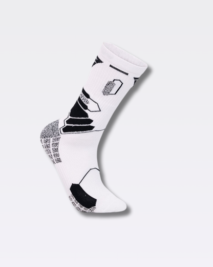 Protizdrsne nogavice PREMIUM GRIP - Bele