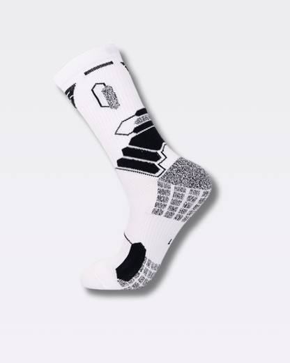 Protizdrsne nogavice PREMIUM GRIP - Bele
