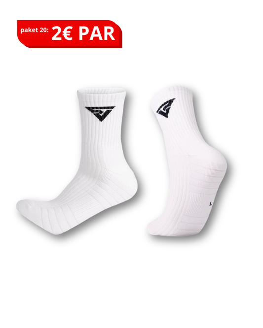 Nogavice ATHLETIC - Bele