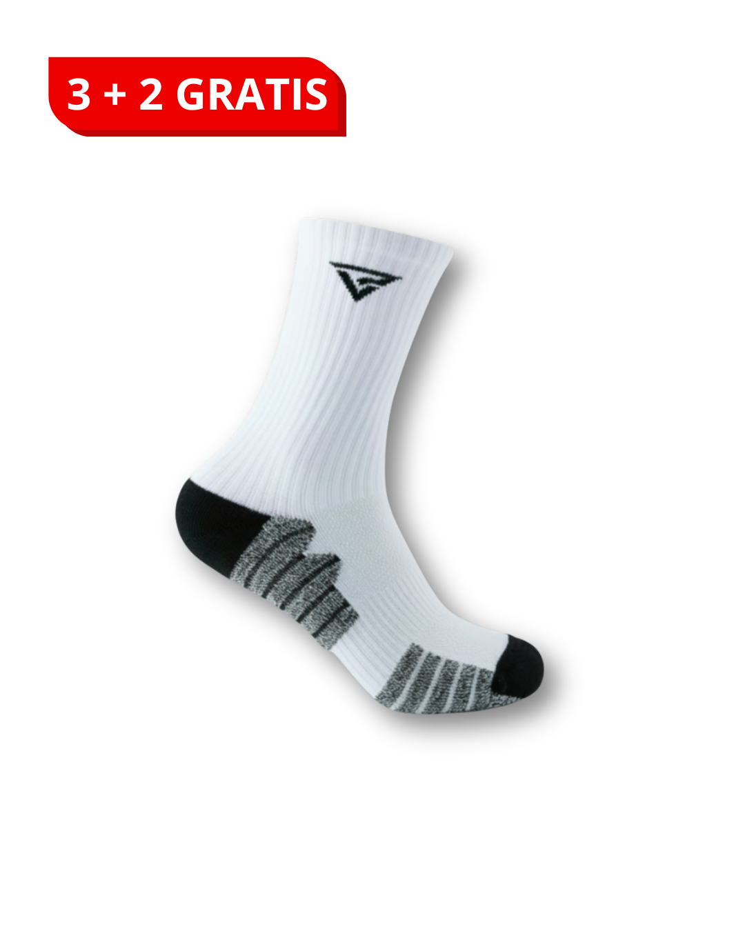 Športne nogavice ELITE - Bele