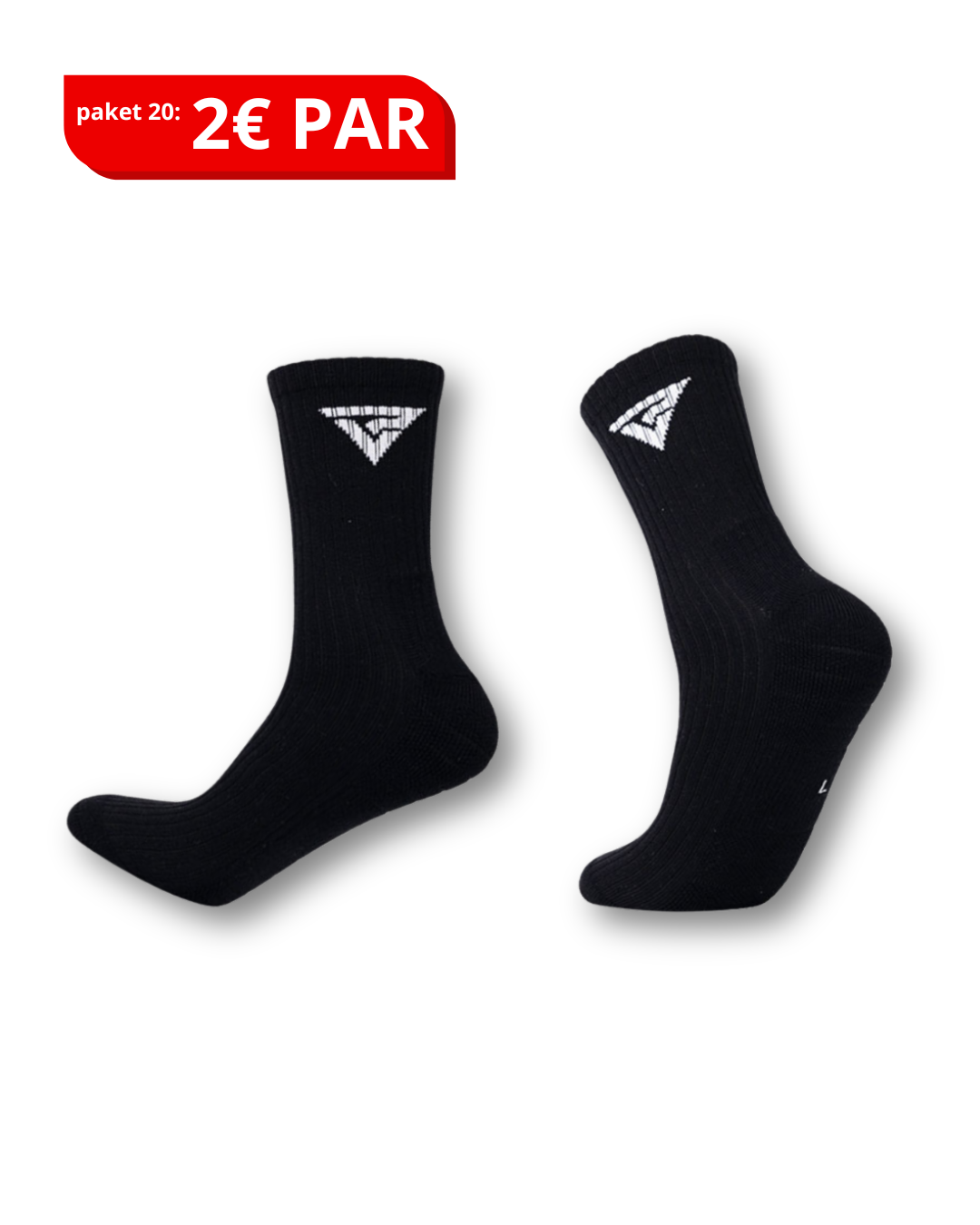 Nogavice ATHLETIC - Črne