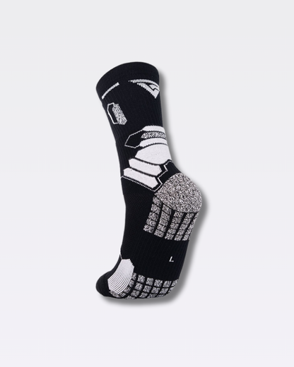 Protizdrsne nogavice PREMIUM GRIP - Črne