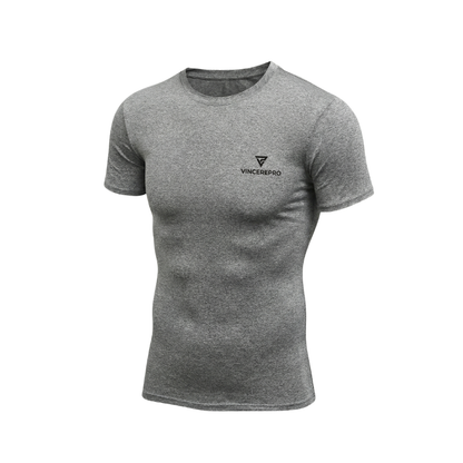 Podmajica s kratkimi rokavi - Siva