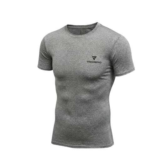 Podmajica s kratkimi rokavi - Siva