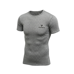 Podmajica s kratkimi rokavi - Siva