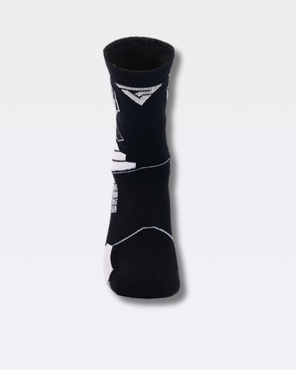 VincerePro protizdrsne nogavice PREMIUM GRIP črne za stabilnost in oprijem