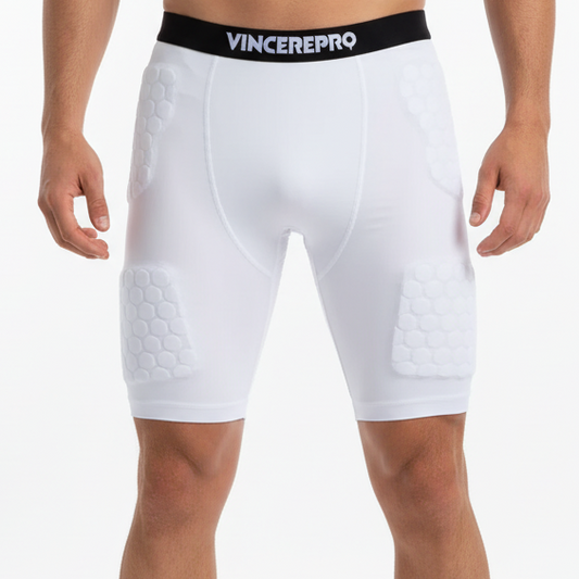 Kratke podhlače z zaščito - Bele